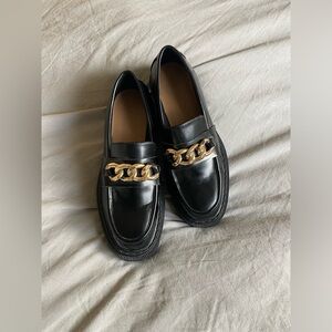 H&M chunky loafers